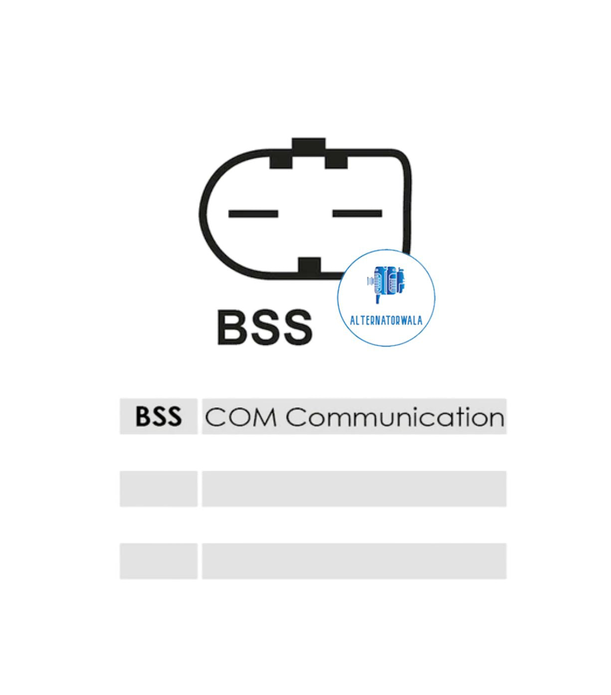 Alternator 12v BMW ALT-DEN6378 (AS POLAND)