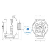 Alternator 12v BMW ALT-V3327 (VALEO)