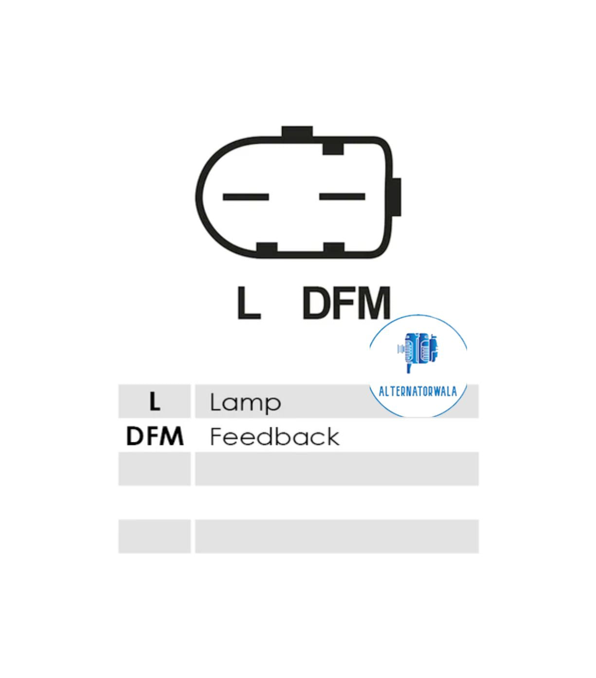 Alternator 12v Mercedes ALT-BO0390 (PLUS LINE NETHERLANDS)