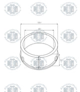 Alternator Bearing Cover Cap ABEC-3001 (VALEO)