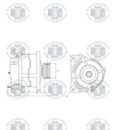 Alternator 12v Freelander ALT-B0502 (AS POLAND)