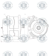 Alternator 12v Volvo ALT-B0439 (+LINE HOLLAND)