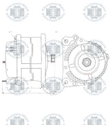 Alternator 12v Renault/ Nissan ALT-BA0485 (BOSCH)