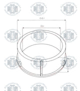 Alternator Bearing Cap ALTBEC-0003 (AS POLAND)