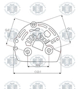 Alternator Dust Cover APC-0002 (AS POLAND)