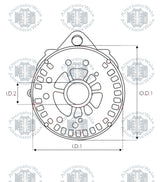 Alternator Rectifier RECT-V3144S (AS POLAND)
