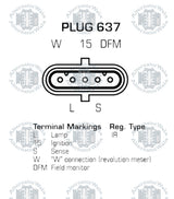 Alternator 24v Volvo ALT-B55008 (BOSCH)