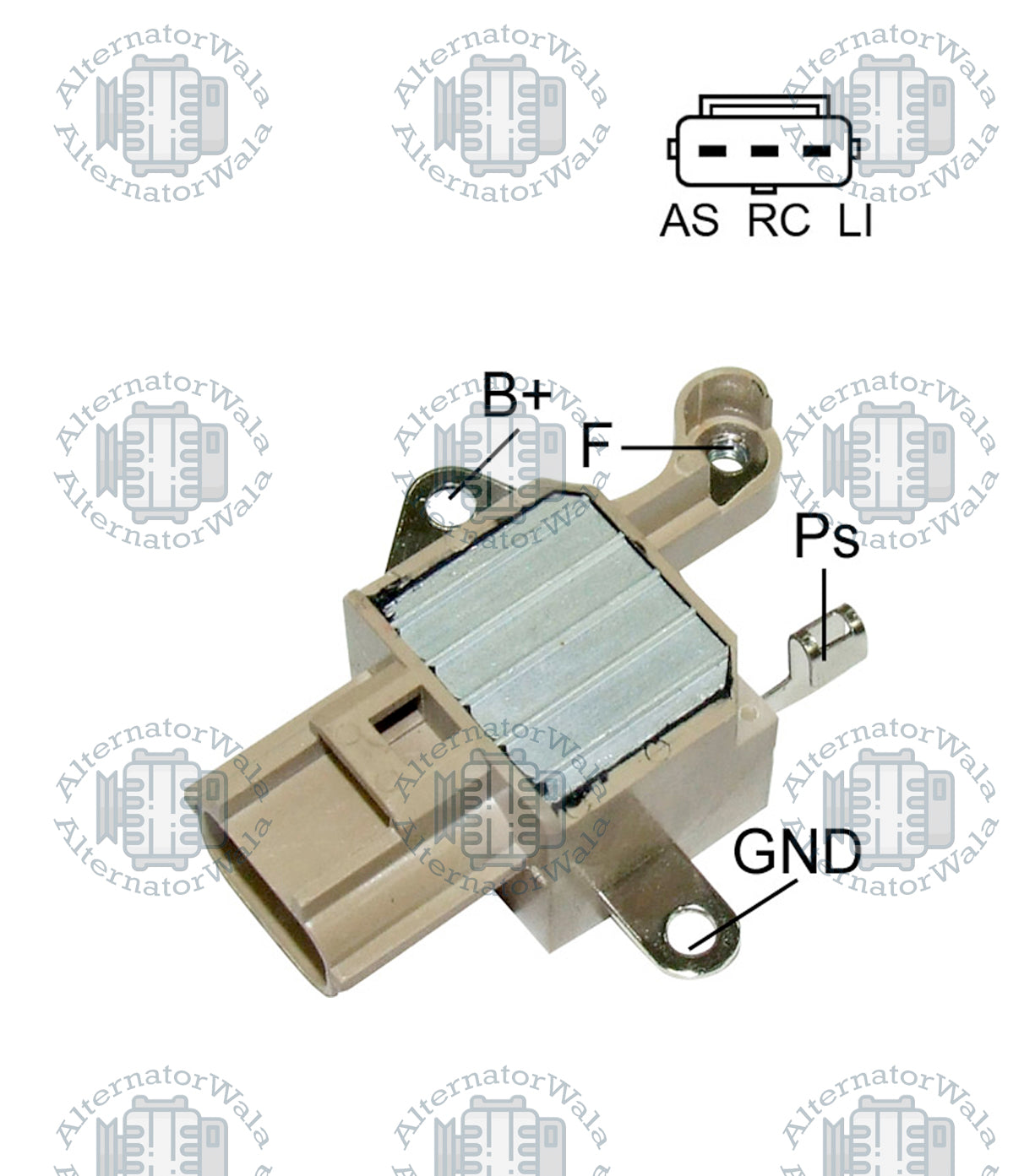 Alternator Regulator 12v REG-DN096 (MOBILETRON)