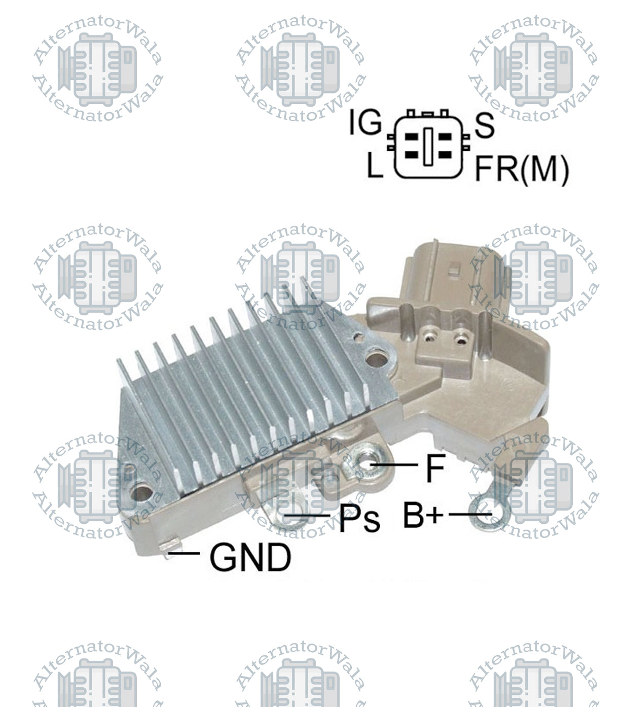 Alternator Regulator 12v REG-DN100 (MOBILETRON)