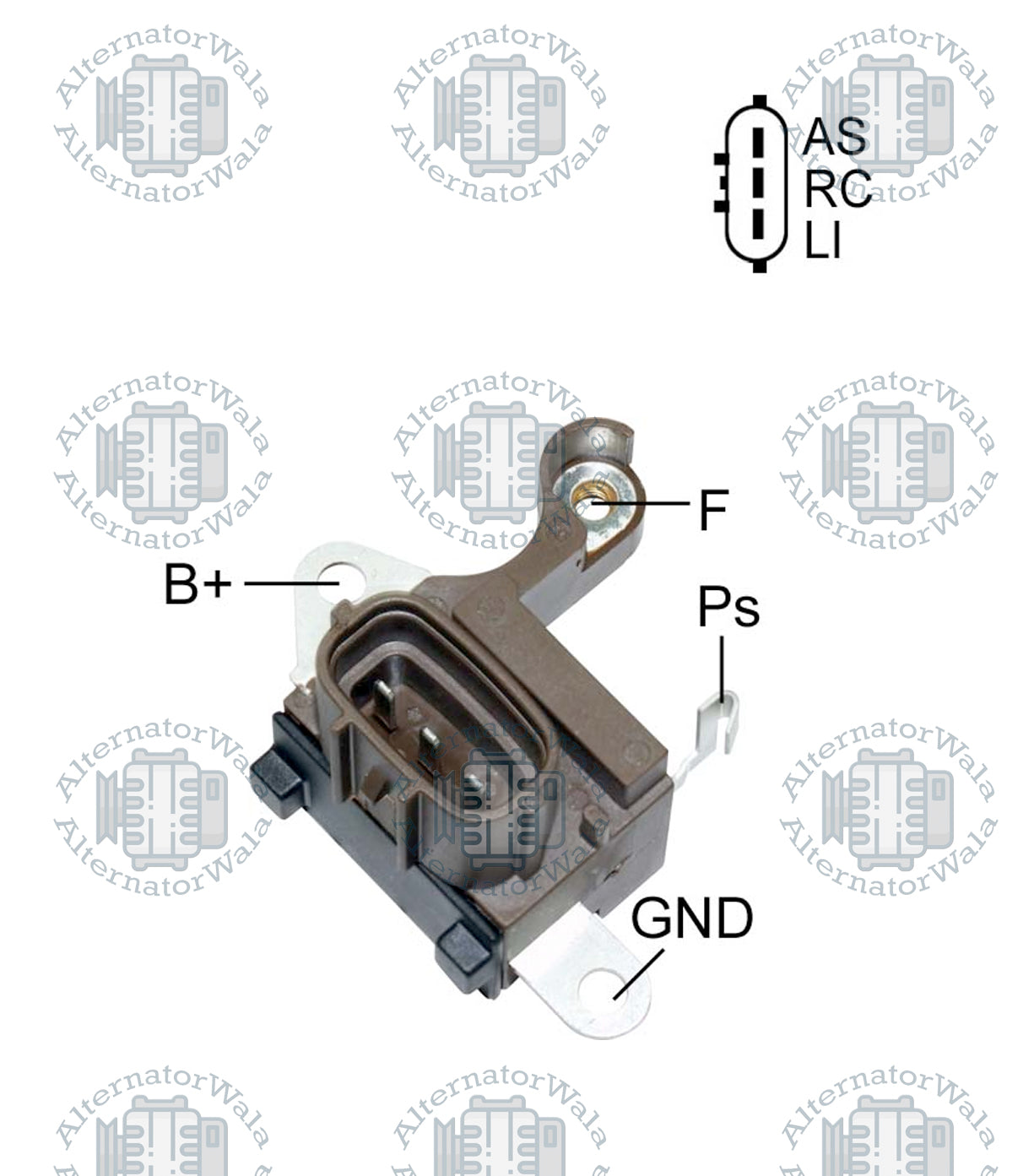 Alternator Regulator 12v REG-DN150 (MOBILETRON)