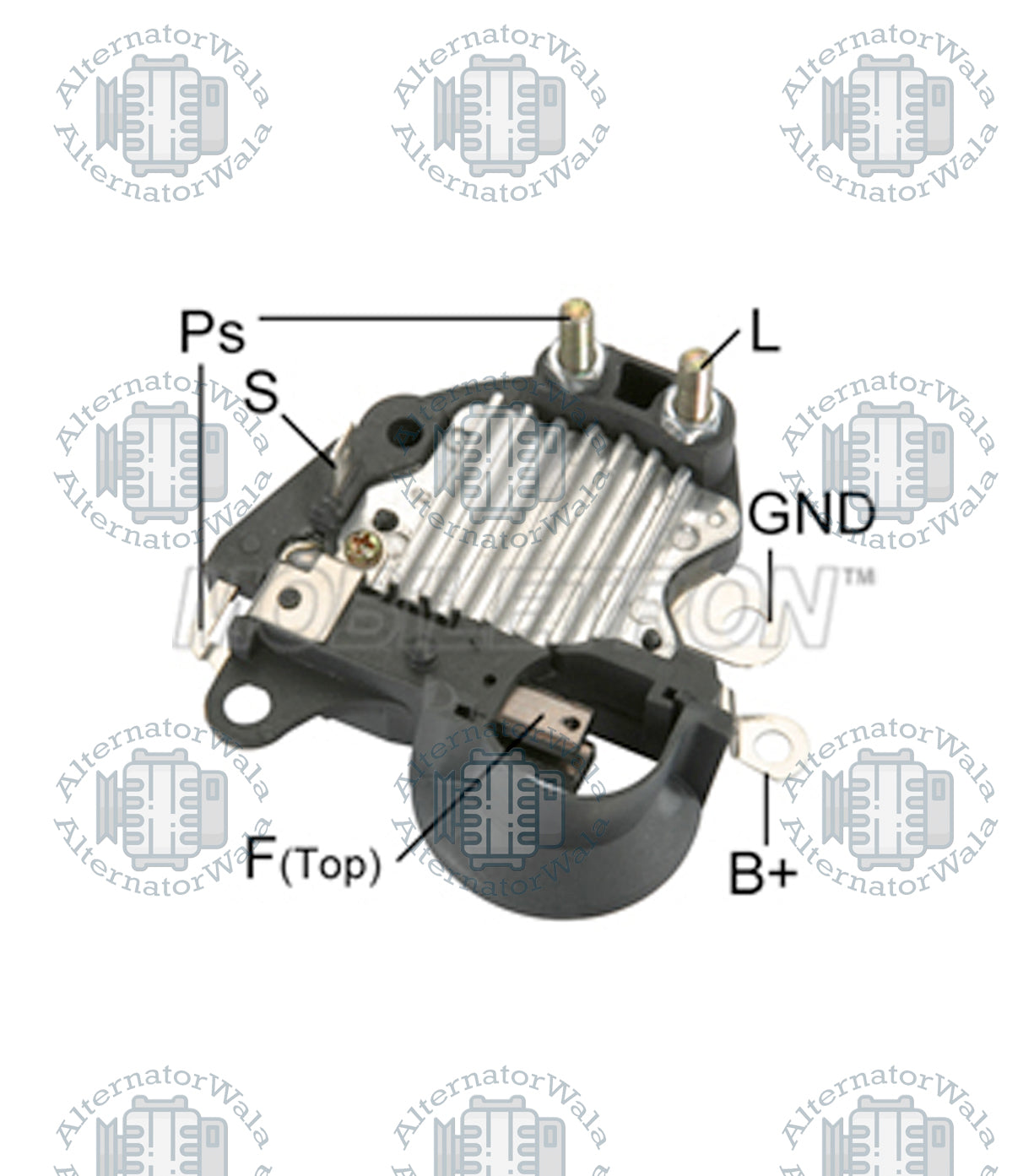 Alternator Regulator 24v REG-F154B (MOBILETRON)