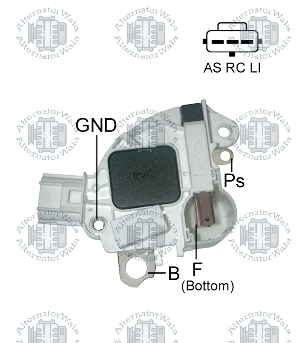 Alternator Regulator 12v REG-F156 (MOBILETRON)