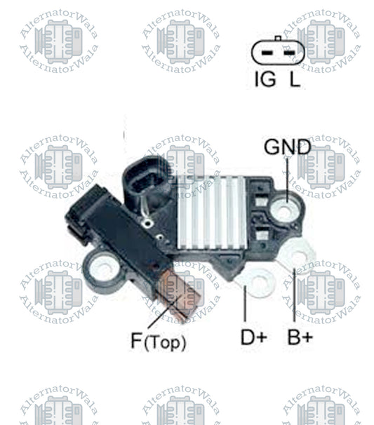 Alternator Regulator 24v REG-K06B (ELECTROSTART)