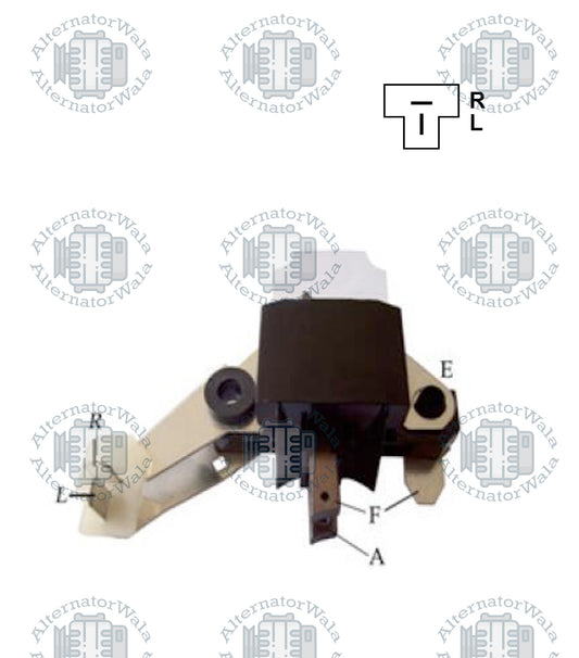 Alternator Regulator 12v REG-M018 (MOBILETRON)