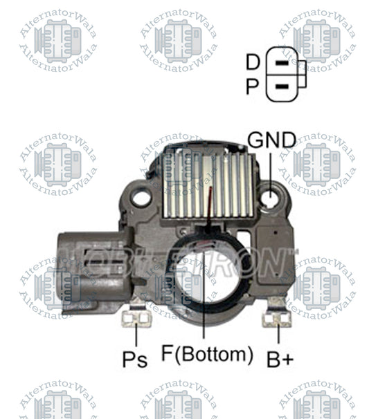 Alternator Regulator 12v REG-M095 (MOBILETRON)