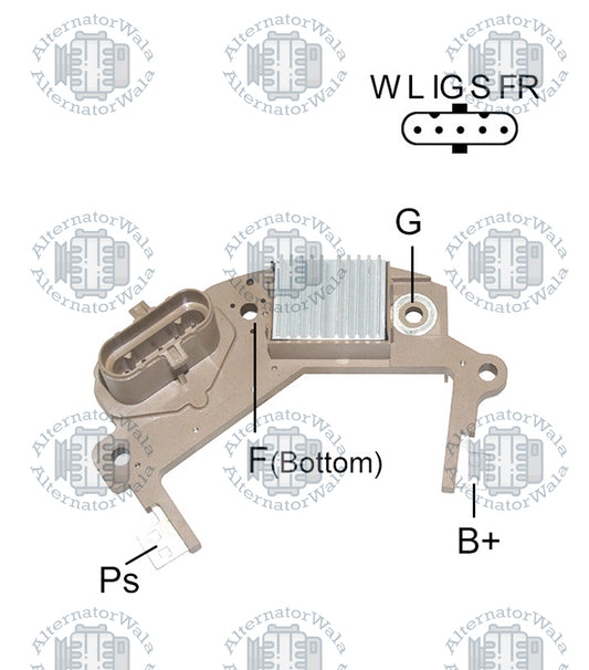 Alternator Regulator 24v REG-M197B (ELECTROSTART)