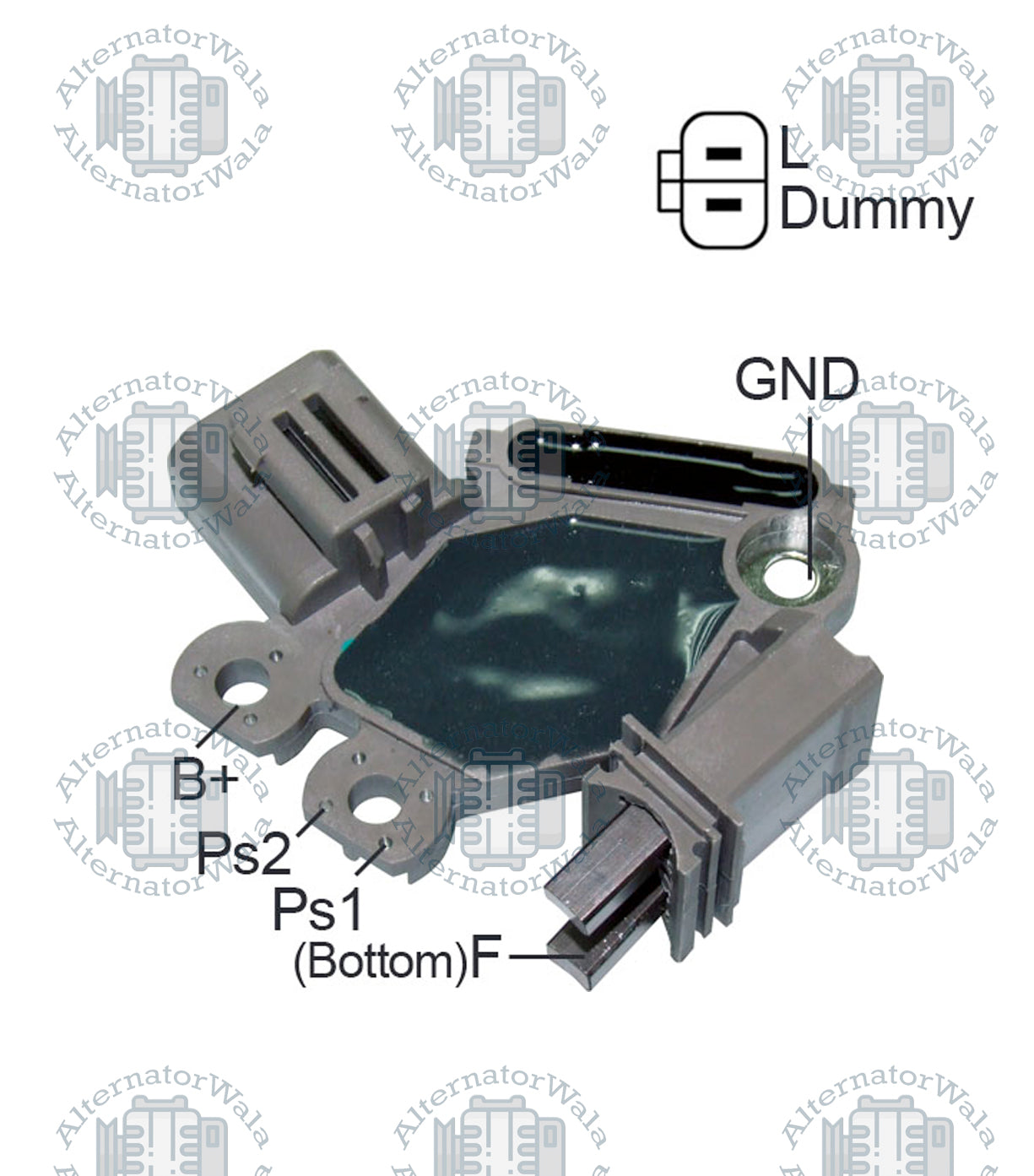 Alternator Regulator 12v REG-V5001 (MOBILETRON)