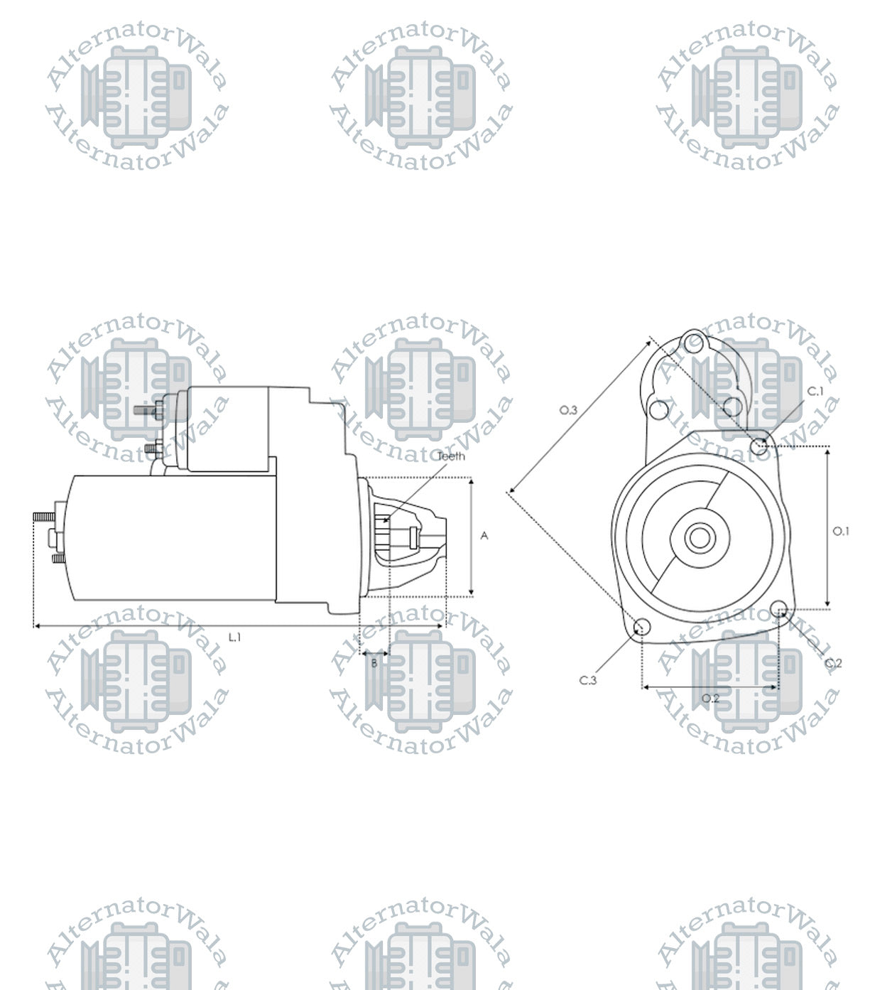 STR-DR1162S (DELCO REMY CUMMINS)